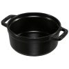 Staub La Cocotte 12cm Sütőedény kerek - Fekete