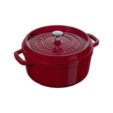 Staub LA COCOTTE Cast iron pot round 6.7 ltr, chestnut edény