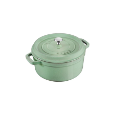 Staub Round Cast Iron Pot - 2.6 ltr, Mint edény