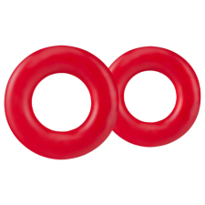  Stay Hard Donut - péniszgyűrű szett (piros) péniszgyűrű
