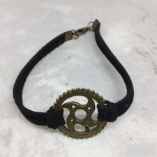  Steampunk stílusú karkötő fogaskerékkel karkötő