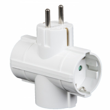 Steck 3-mas hálózati elosztó földelt T elosztó ST 3-16 hosszabbító, elosztó