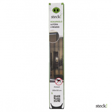 Steck Szúnyogháló függöny ajtóra - 4 db szalag - antracit 200x100 cm szúnyogháló