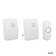 Steck Vezeték nélküli csengő szett, dupla beltéri egységgel csengő