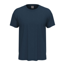 STEDMAN Classic, unisex rövid ujjú környakas póló, Navy Blue-L