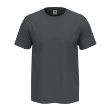 STEDMAN Comfort, körkötött rövid ujjú férfi póló, Slate Grey-2XL férfi póló