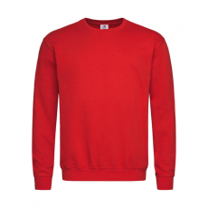 STEDMAN Férfi hosszú ujjú pulóver Stedman Unisex Sweatshirt Classic 2XL, Piros
