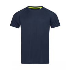 STEDMAN Férfi rövid ujjú póló Stedman Active 140 Raglan Men 2XL, Marina kék