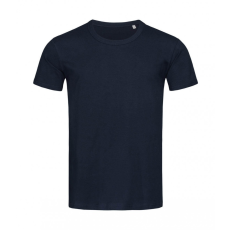 STEDMAN Férfi rövid ujjú póló Stedman Ben Crew Neck S, Marina kék