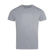 STEDMAN Férfi rövid ujjú póló Stedman Sports-T 2XL, Ezüstszürke férfi póló