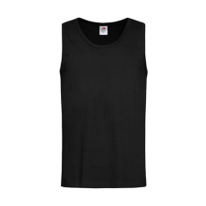 STEDMAN Férfi ujjatlan felső Stedman Classic Tank Top - S, Fekete Opal