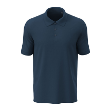 STEDMAN Lux klasszikus fazonú férfi galléros póló, Navy Blue-L