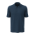 STEDMAN Lux klasszikus fazonú férfi galléros póló, Navy Blue-L