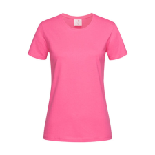 STEDMAN Női rövid ujjú póló Stedman Classic-T Fitted Women -2XL, Édes rózsaszín női póló