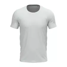  Stedman rövid ujjú streccs férfi póló, White-XL férfi póló
