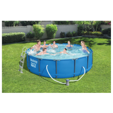 Steel Pool Max 427 x 107cm medence szett kiegészítőkkel medence