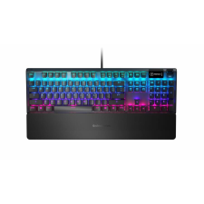 SteelSeries Apex 3 Hybrid Mechanical Gaming keyboard Black UK billentyűzet