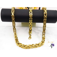  Stefán  nemesacél szett -18K ékszer szett