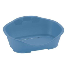 STEFANPLAST Sleeper 5 96x68x37,5cm kék műanyag kutyafekvő szállítóbox, fekhely kutyáknak