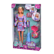 Steffi Love Simba: Steffi baba hajgyöngy készlettel baba