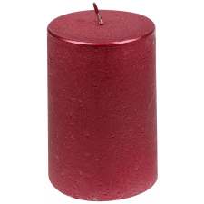  Steinhart oszlopgyertya rusztikus-fényes 68 mm x 100 mm rubin gyertya