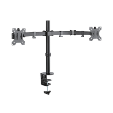 Stell SOS 1120 13"-32" kétkaros asztali monitor tartó konzol tv állvány és fali konzol