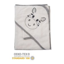  Stella fürdõlepedõ hímzett 80x80cm Zebra babatörülköző, kifogó