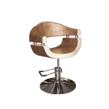 Stella szatén arany krém hidraulikus fodrász szék SX-2107 szépségápolási bútor