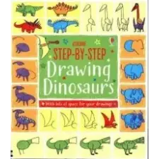  Step-by-Step Drawing Book Dinosaurs – Fiona Watt idegen nyelvű könyv