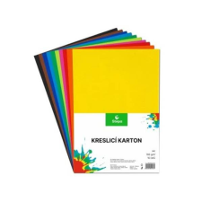 STEPA Rajzlap A4, 180g, 10 lap, STEPA, vegyes színek (ST240141013) kreatív papír