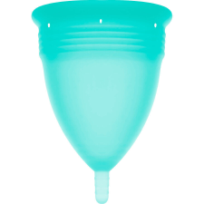  STERCUP MENSTRUÁCIÓS KEHELY MÉRET S AQUAMARINA SZÍNŰ FDA SZILIKON intim higiénia