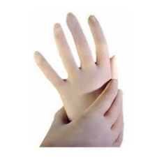  Steril gumi kesztyű latex púderezett 1 pár gyógyászati segédeszköz