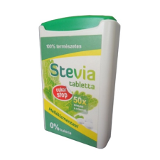 Stevia Cukor Stop Stevia tabletta 50x édesebb a cukornál, 100 db diabetikus termék