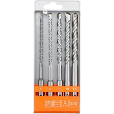 STHOR betonfúró SDS Plus készlet, 5 db S4 160 mm barkácsgép tartozék