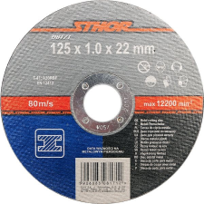 STHOR fémvágó korong 125 x 22 x 1,0 mm csiszolókorong és vágókorong
