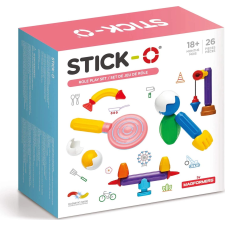 Stick-O mágneses építőkészlet gyerekeknek mágneses építőjáték