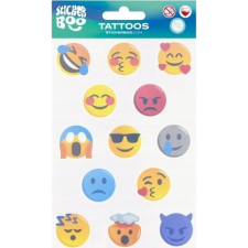STICKERBOO Starpak Emoji Tetoválás (540455) (STK TAT14) kreatív és készségfejlesztő