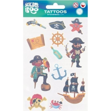 STICKERBOO Starpak Kalózok Tetoválás (540452) (STK TAT11) kreatív és készségfejlesztő