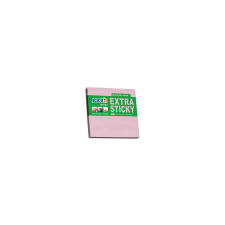 Stickn Öntapadó jegyzettömb STICK`N extra erős 76x76mm újrahasznosított pasztel rózsaszín 90 lap post-it