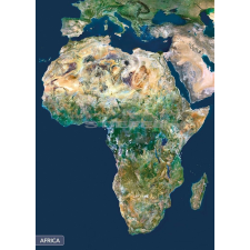 Stiefel Afrika a világűrből térkép
