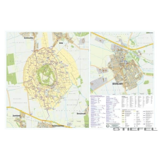 Stiefel Devecser város és Somló falitérkép térkép