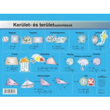 Stiefel Tanuló munkalap -Kerület és területszámítások/négyszögek, A4 tankönyv