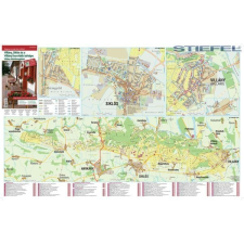 Stiefel Villány, Siklós és a Villányi borvidék térképe Stiefel 1:12 000 térkép