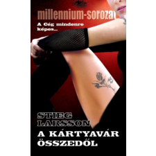 Stieg Larsson - A kártyavár összedől - zsebkönyv egyéb könyv