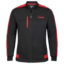 Stiga Tracksuit Jacket Dreamer melegitő felső fekete/piros férfi edzőruha