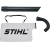 Stihl Készlet lombszívó szecskavágóvá való átalakításához (42417002200)