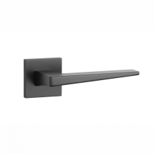 Stile EDA Négyzetrozettás Q SLIM 7MM BLACK - Fekete (CSAK KILINCS FELSŐ ROZETTÁN) zár és alkatrészei