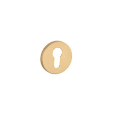 Stile Körrozetta STILE R SLIM 7MM GOLD SATIN - Szatén arany színű PZ zár és alkatrészei