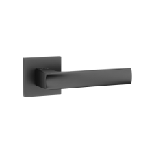 Stile LIMA Négyzetrozettás Q SLIM 7MM BLACK - Fekete WC zár és alkatrészei