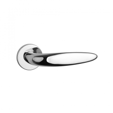 STILE ODA Körrozettás R SLIM 7MM LC - Fényes króm PZ zár és alkatrészei